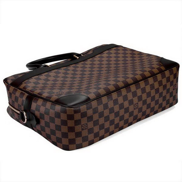 Louis Vuitton Damier Ebene Canvas Porte-Document Voyace GM N41122 Louis Vuitton Damier Ebene Canvas Porte-Document Voyace GM N41122